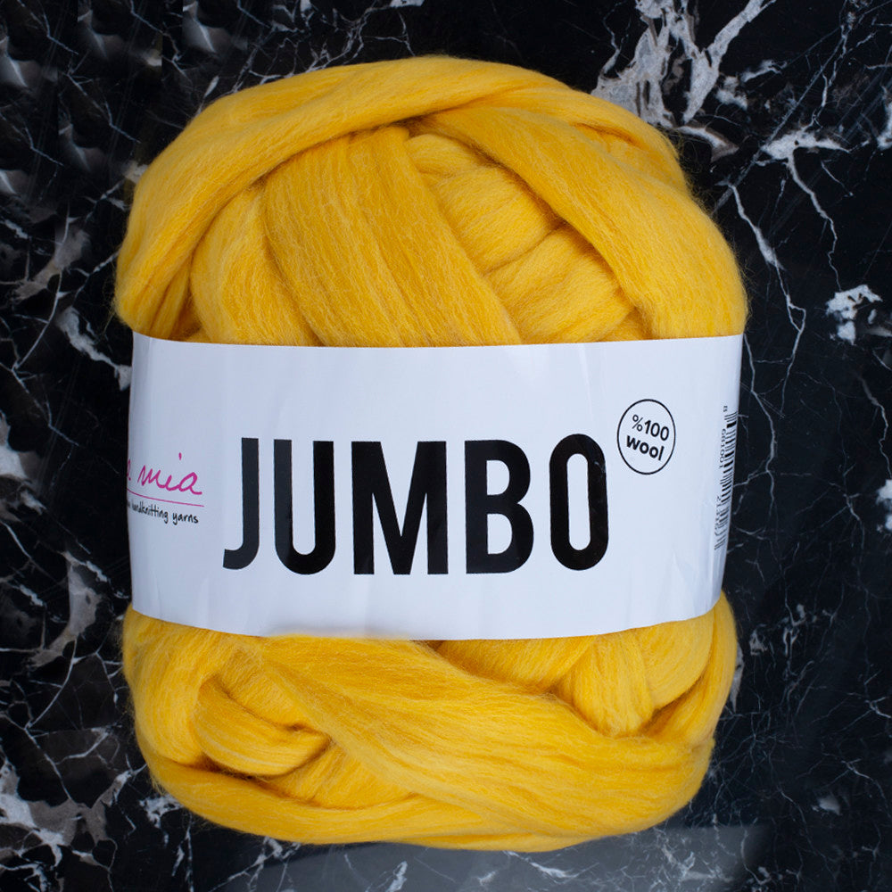 La Mia  Jumbo Merino Wool, Yellow - J5