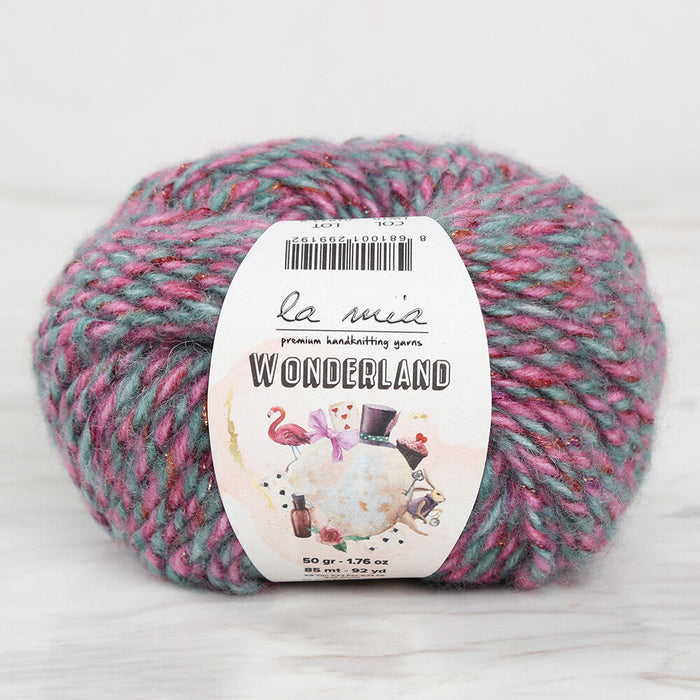 La Mia Wonderland Knitting Yarn, Variegated - LW10