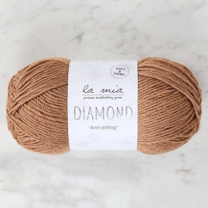 La Mia Diamond Yarn, Brown - L144