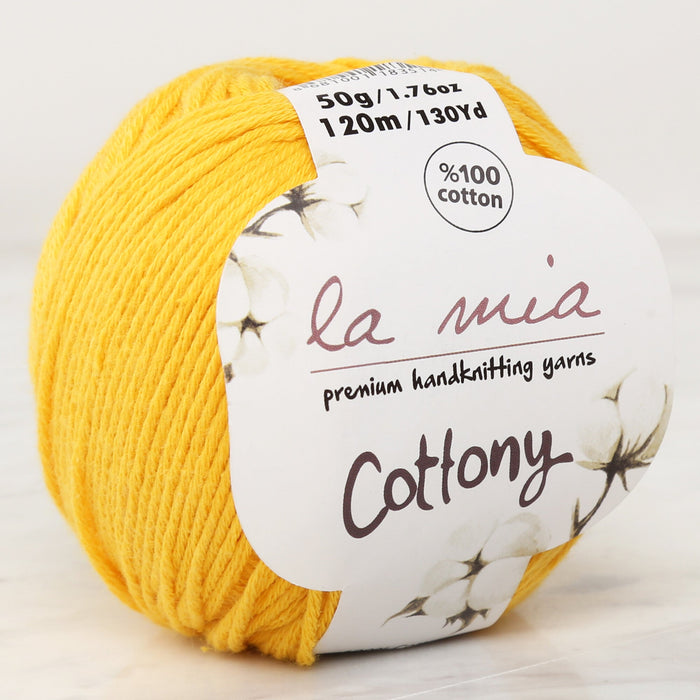 La Mia Cottony Baby Yarn, Mustard Yellow - L018