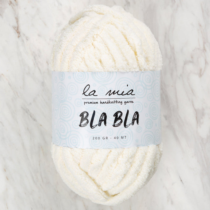 La Mia Bla Bla Hand Knitting Yarn ,Cream LB002