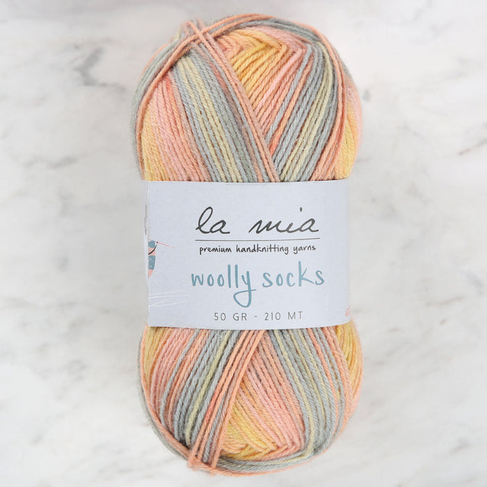 La Mia Woolly Socks Variegated Sock Yarn - L05