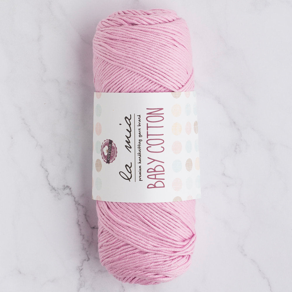 La Mia Baby Cotton Yarn, Blush - L042