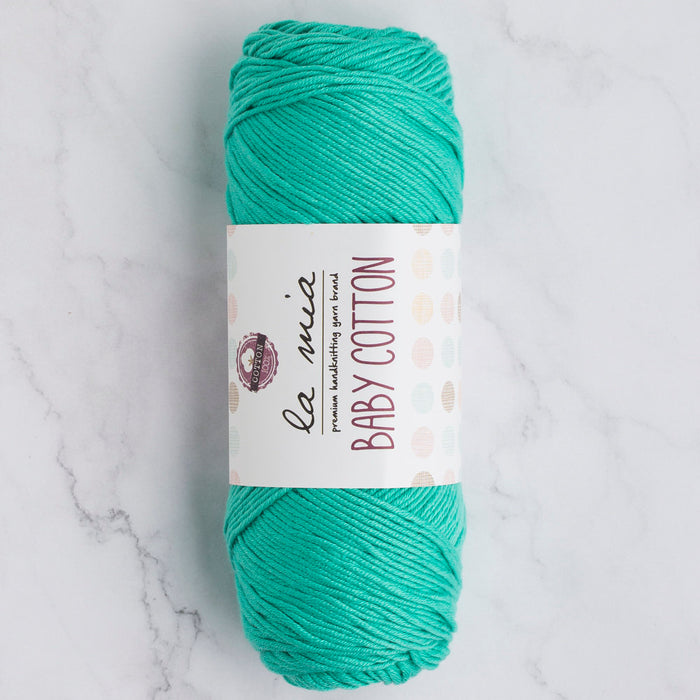 La Mia Baby Cotton Yarn, Green - L044