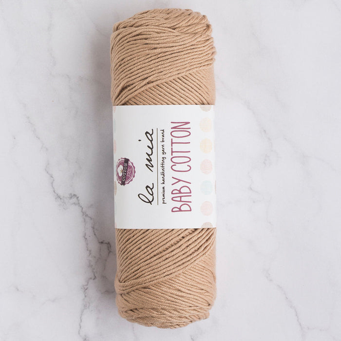 La Mia Baby Cotton Yarn, Beige - L049