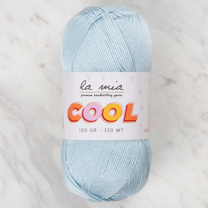 La Mia Cool Hand Knitting Yarn ,Blue L021