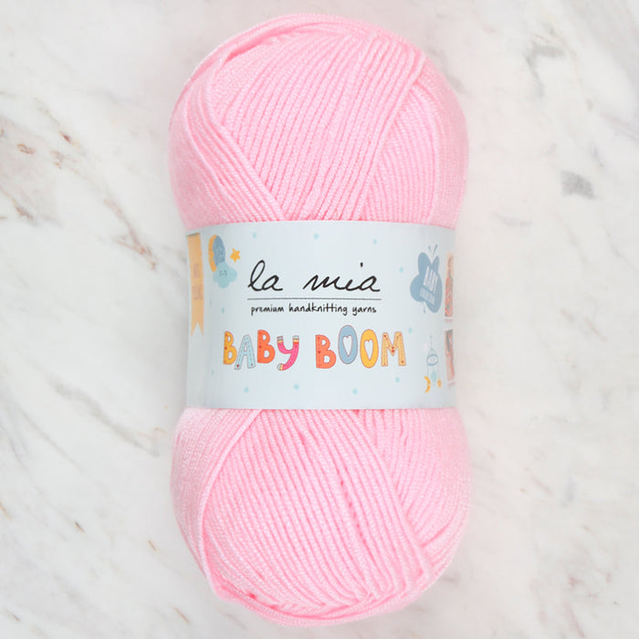 La Mia Baby Boom Yarn, Baby Pink - 782
