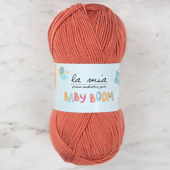 La Mia Baby Boom Yarn, Brick - 2533