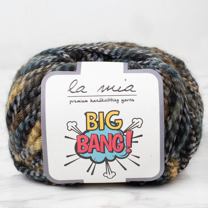 La Mia Big Bang Knitting Yarn, Variegated - LBN20