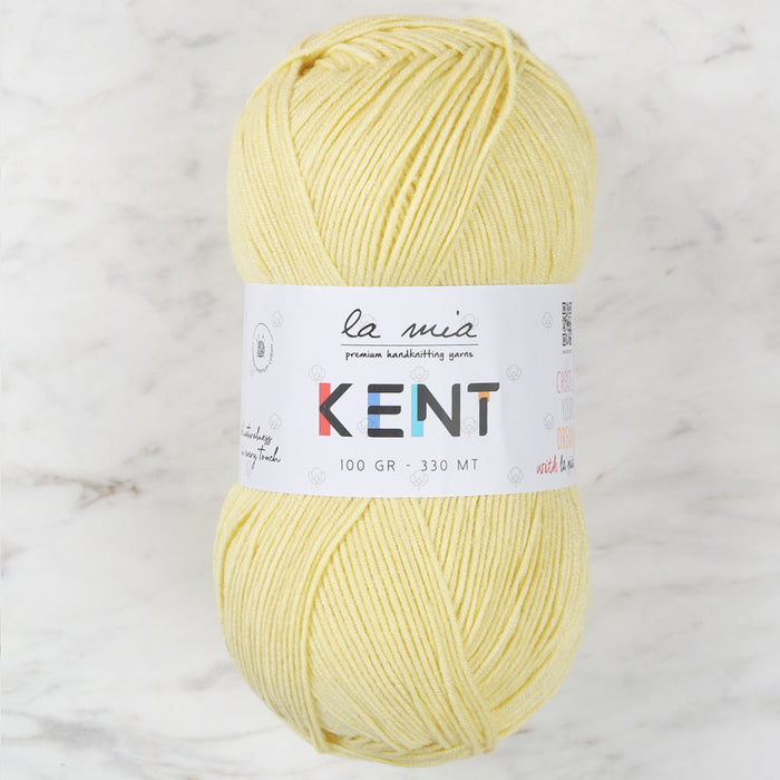 La Mia Kent Hand Knitting Yarn,Yellow - L043