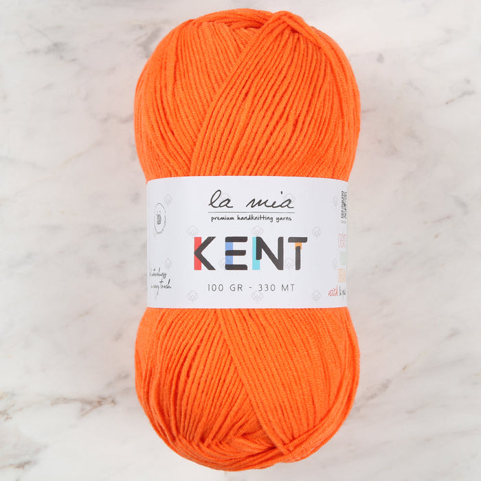 La Mia Kent Hand Knitting Yarn,Orange - L038