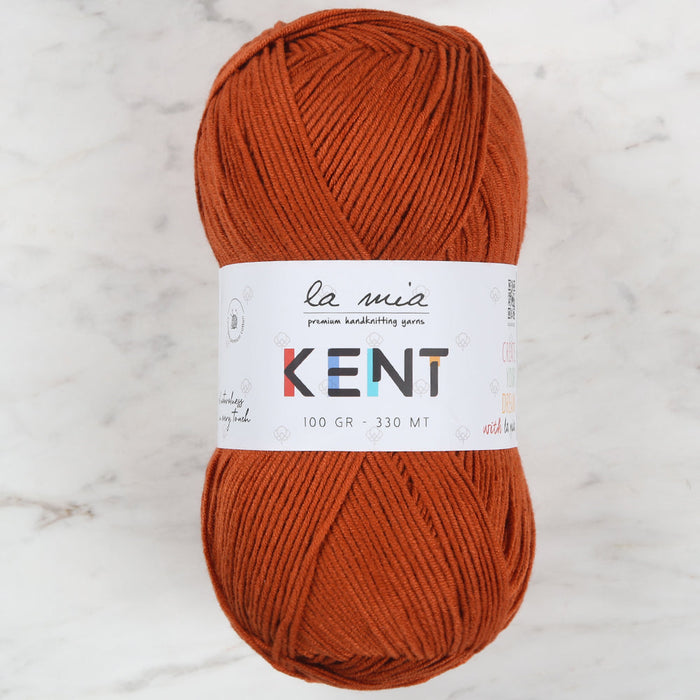 La Mia Kent Hand Knitting Yarn,Brick color - L049