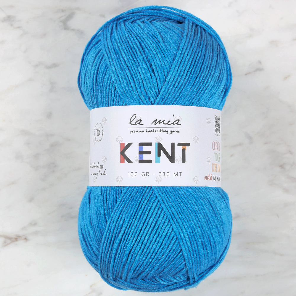 La Mia Kent Hand Knitting Yarn,Blue - L125