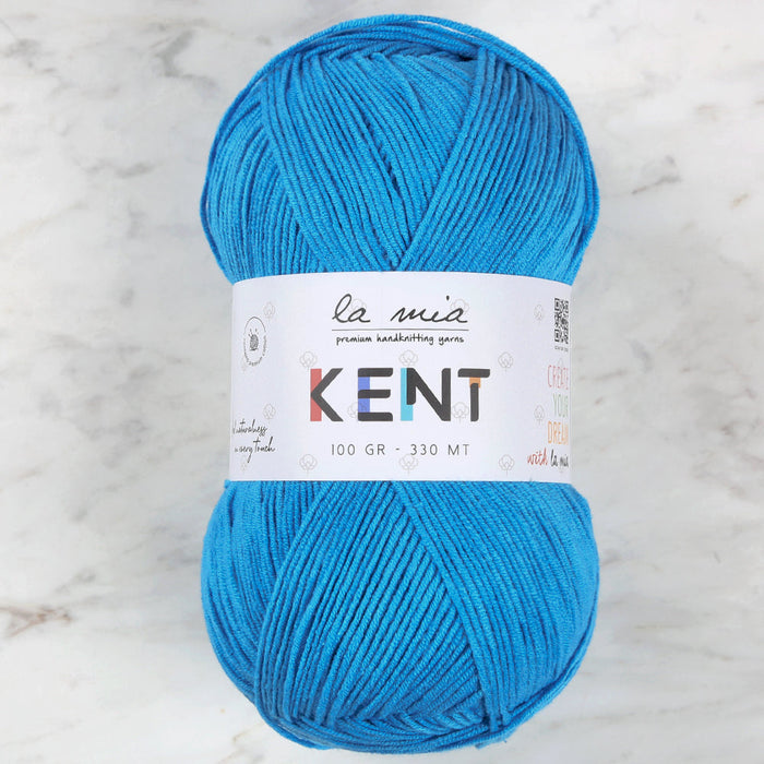 La Mia Kent Hand Knitting Yarn,Blue - L125