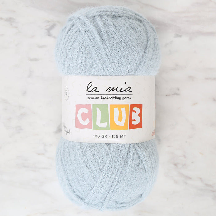 La Mia Club Hand Knitting Yarn  Light Blue - 617