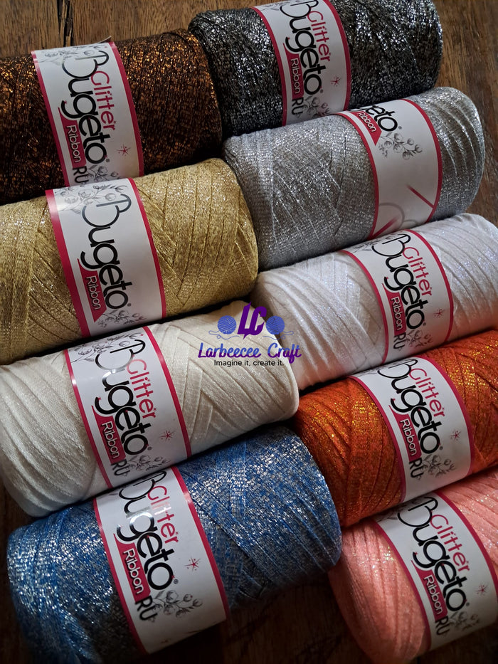 Flat Glitter Yarn